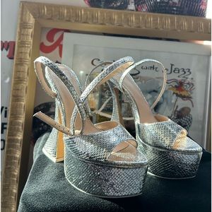 Disco Platform Open toe Heels